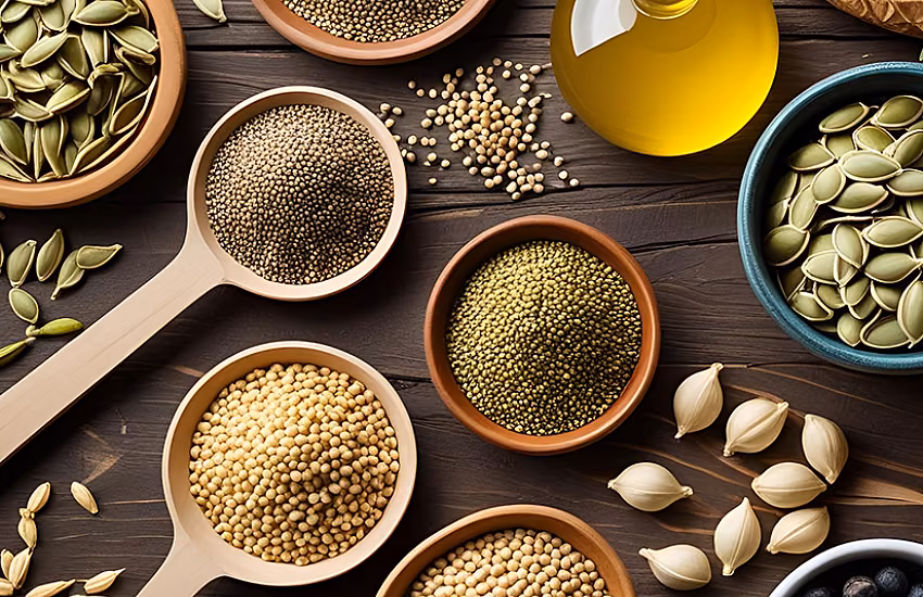 Oil-pressing seeds