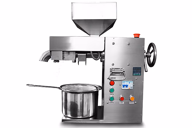 Semi-Industrial Oil Press  15–20 kg/h
