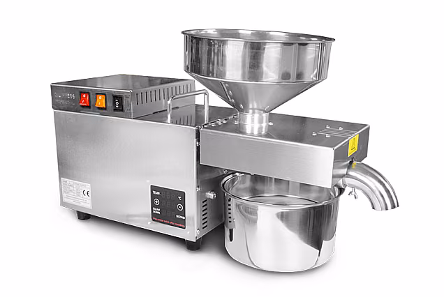 Home Oil Press Machine – Cold & Hot Capacity 9–12 kg/h