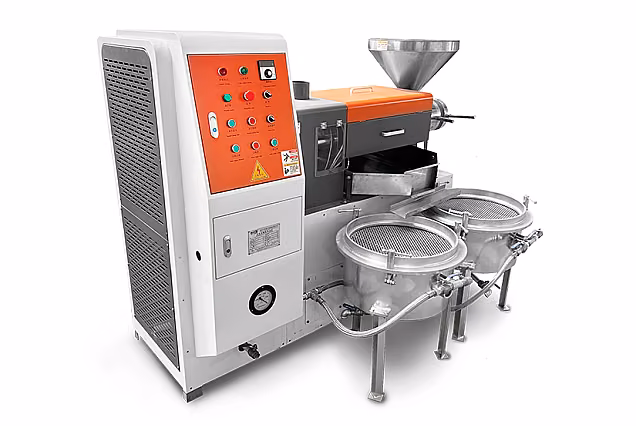 Screw Oil Press with Filters – 4–6t/24h