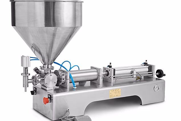 Single-Head Thick Liquid & Paste Filler – 100-1000 ml