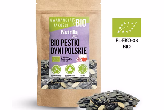 Organic Hulled Pumpkin Seeds 1kg