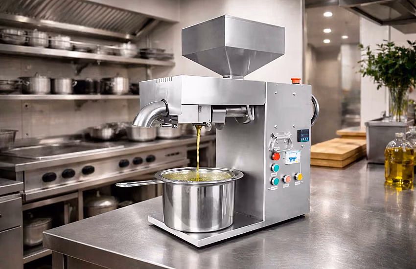 Cold-Pressed Oils in Small-Scale Gastronomy - Freshness and Quality Within Reach