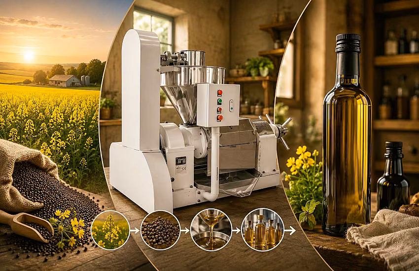 From Seed to Premium Brand - How Your Own Oil Press Transforms a Farm into a Recognised Craft Manufacture